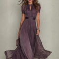Vestido "Viviene" elegante y sencillo