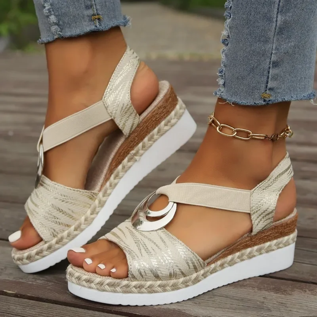 Sandalias de plataforma cómodas