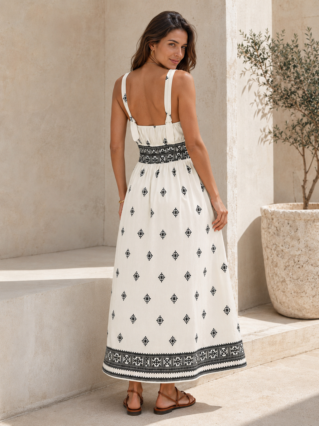 Vestido Amara marfil