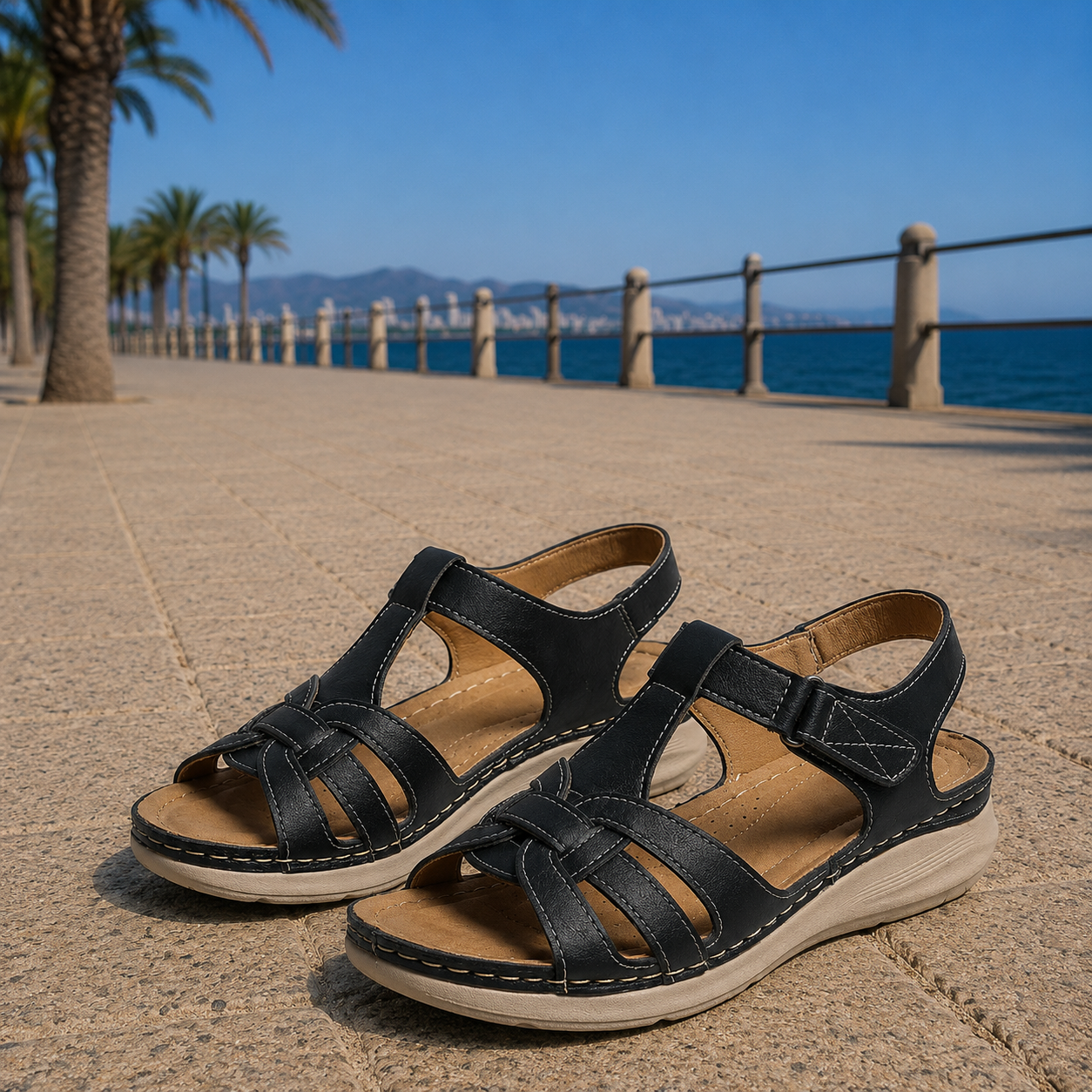 Sandales Cinque Terre – style méditerranéen et confort absolu
