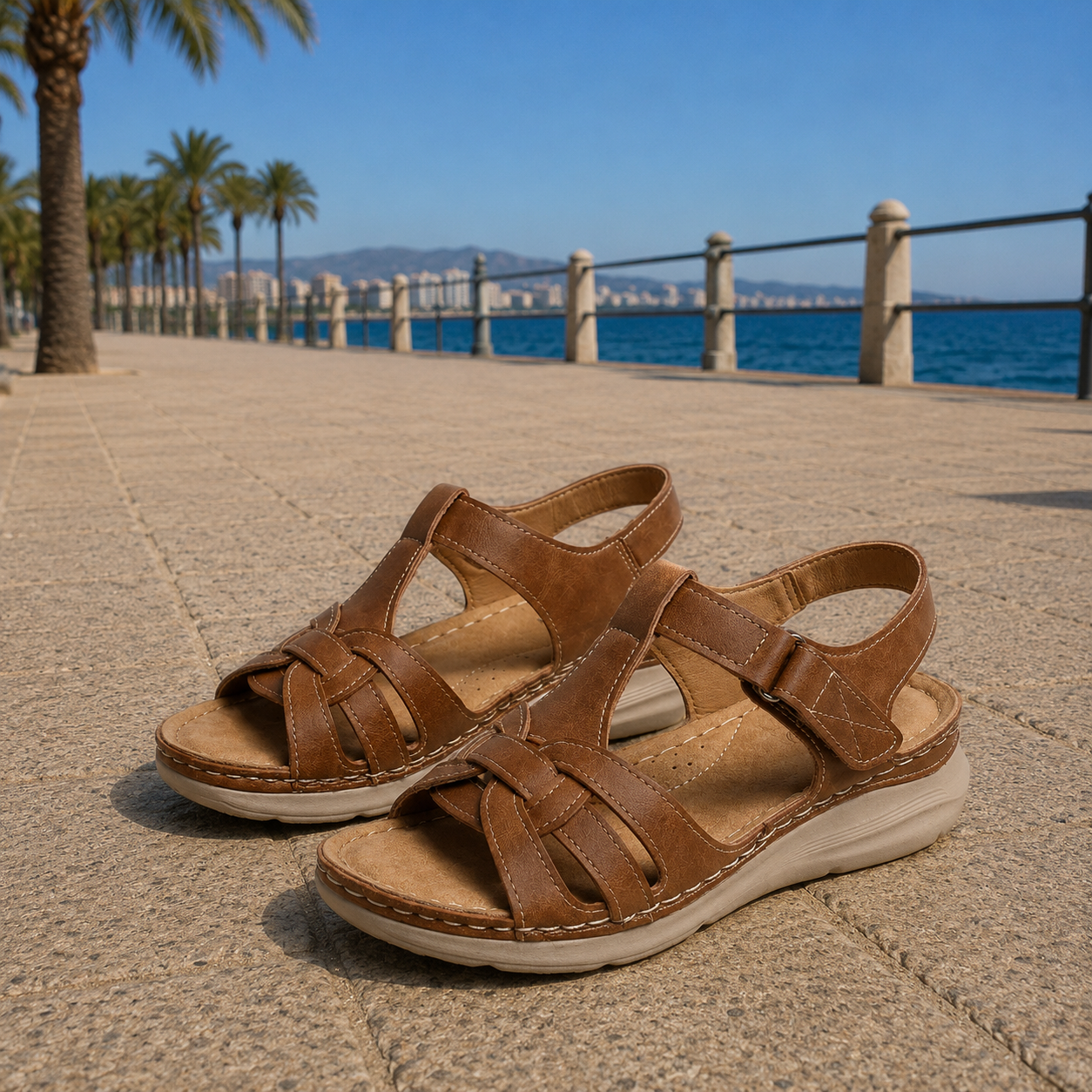 Sandales Cinque Terre – style méditerranéen et confort absolu