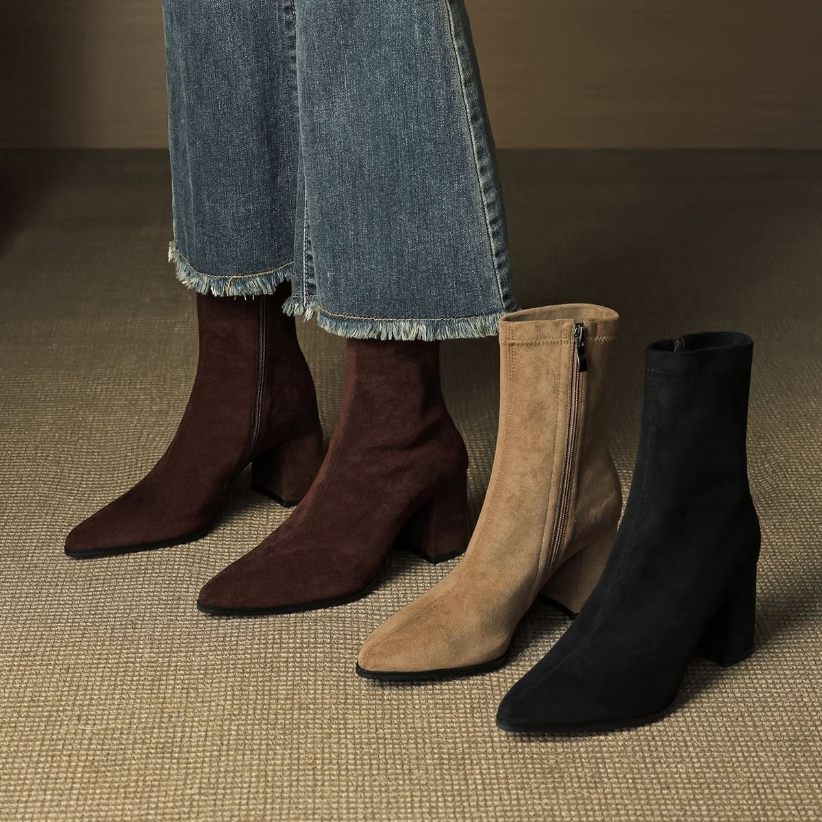 Botines Sienna de ante