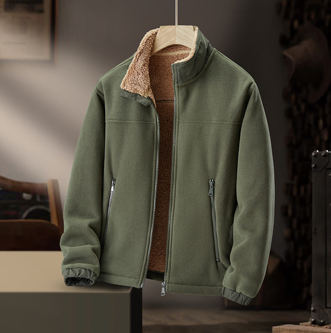 Chaqueta Zerano de piel de cordero