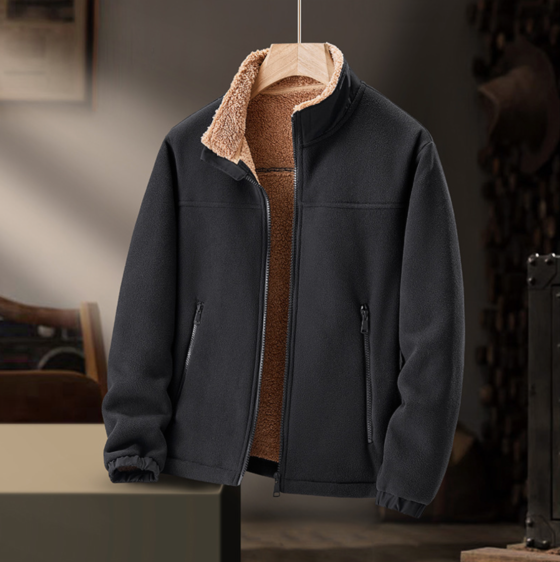 Chaqueta Zerano de piel de cordero