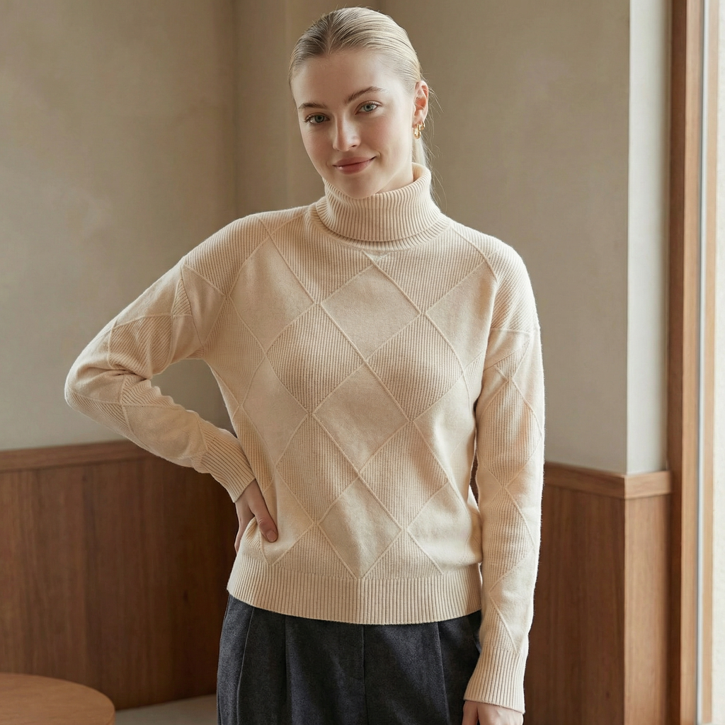 Jersey Solenne de punto elegante