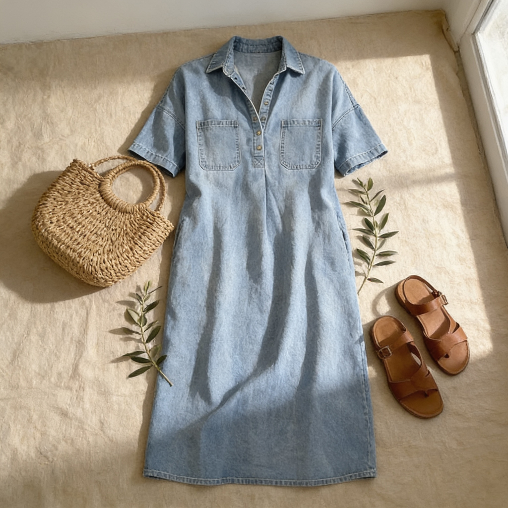 Vestido vaquero - Comodidad y elegancia
