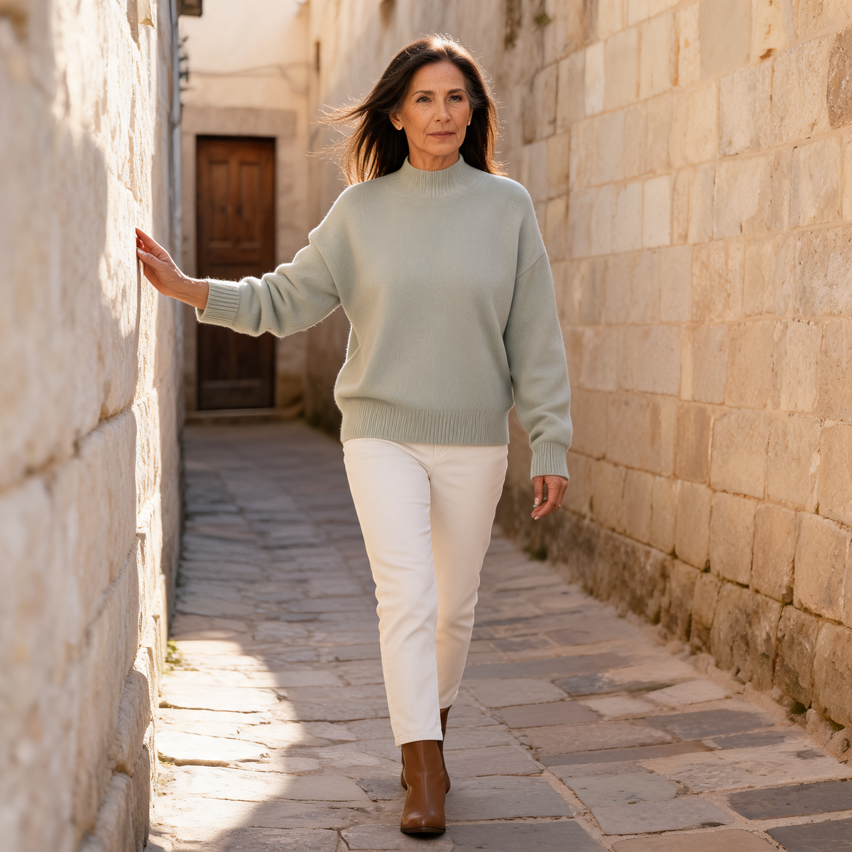 Jersey Seraphine de cuello vuelto