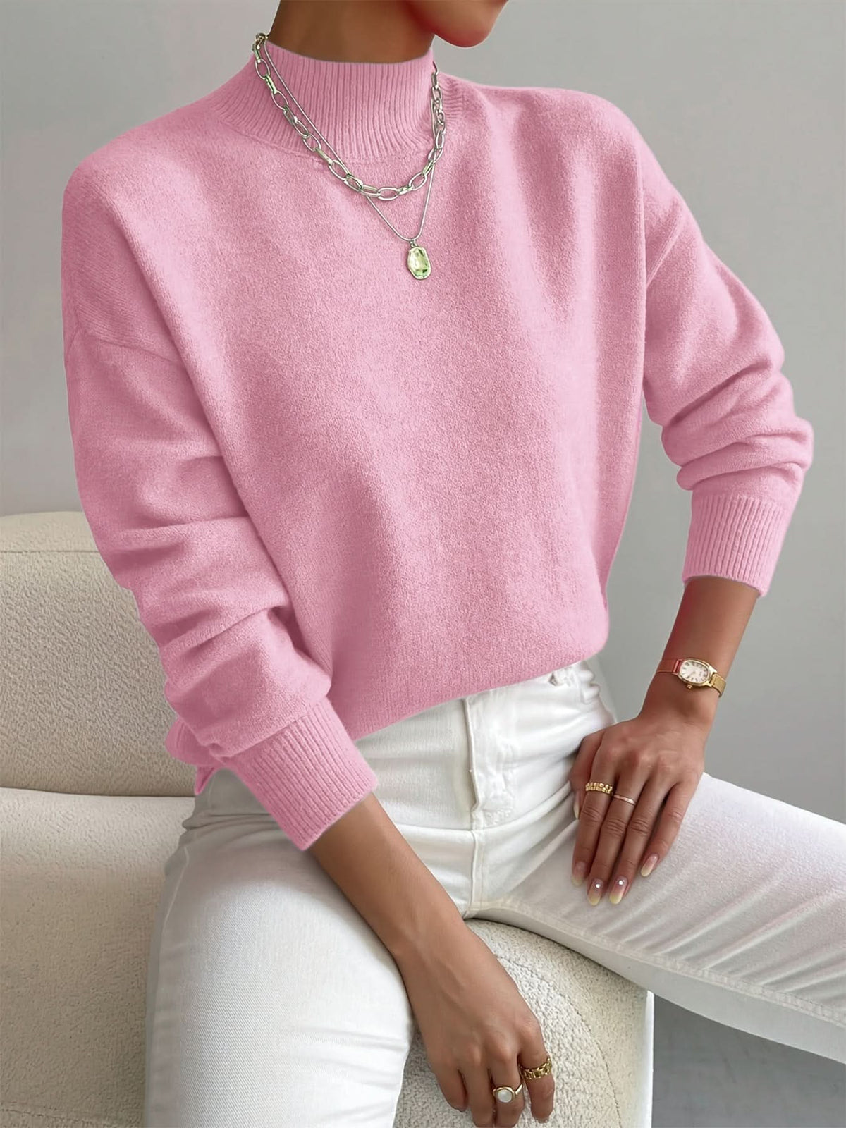 Jersey Seraphine de cuello vuelto